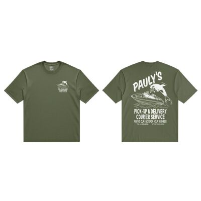Pauly'S Delivery Ss Tee - T-shirt - Herr