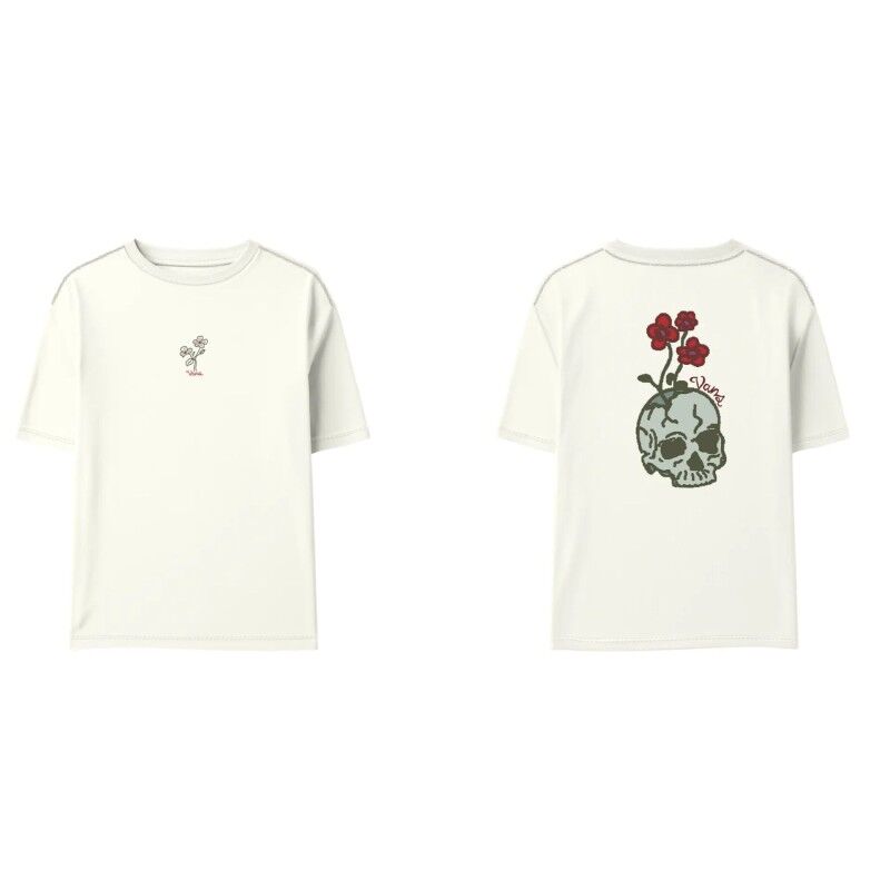 Vans Hand Drawn Floral Ss Tee - T-shirt femme | Hardloop