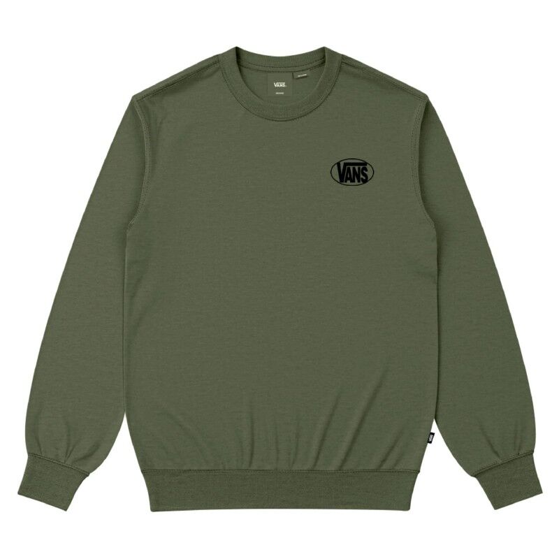 Vans Oval Logo Crew - Pullover - Herren | Hardloop