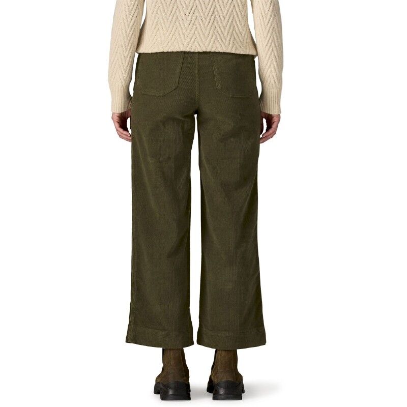 Patagonia Women's Wide-Leg Corduroy Pants - Broek - Dames | Hardloop
