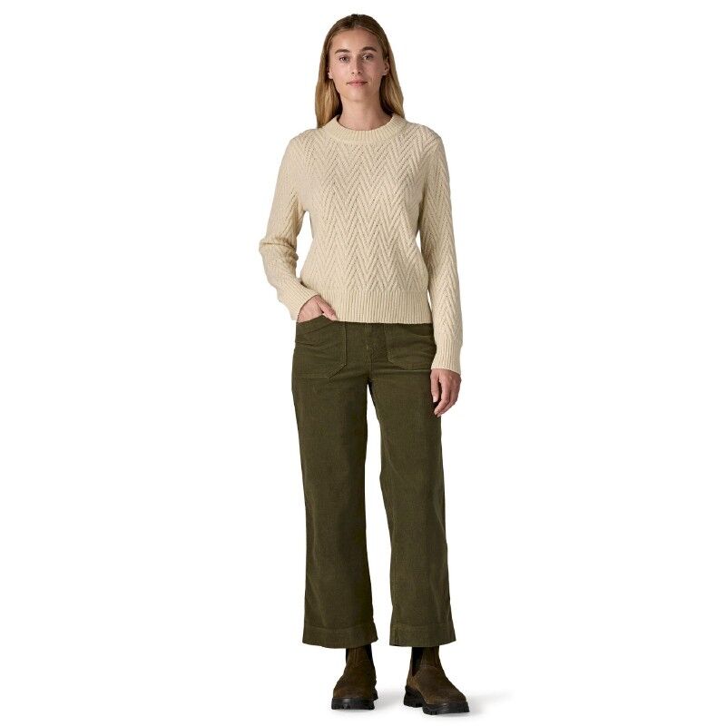Patagonia Women's Wide-Leg Corduroy Pants - Broek - Dames | Hardloop