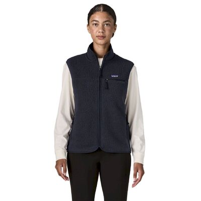 W's Retro Pile Vest - Fleecevest - Dames