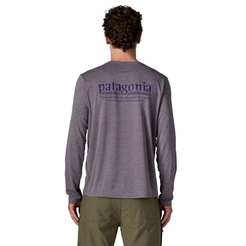 Patagonia M's L/S Cap Cool Daily Shirt - Hut Tripper - UV Protection T-shirt - Men's | Hardloop