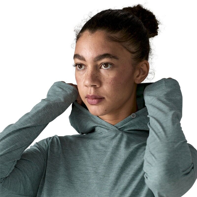 Patagonia W's Cap Cool Sun Hoody - T-shirt - Women's | Hardloop