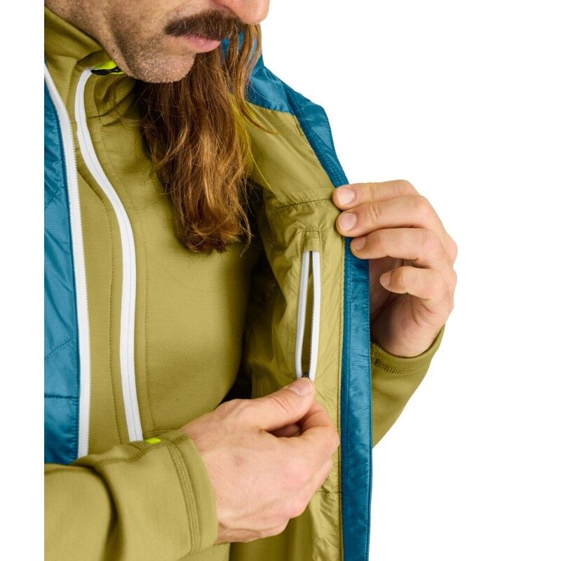 Ortovox Swisswool Piz Vial Vest - Ärmlös dunjacka i merinoull - Herr | Hardloop