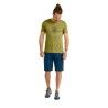 Ortovox 120 Cool Tec Mountain Cut TS - T-shirt en laine mérinos homme | Hardloop