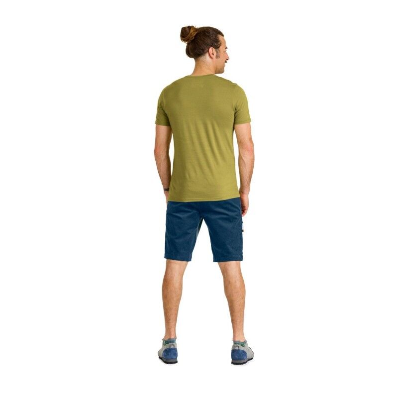 Ortovox 120 Cool Tec Mountain Cut TS - Merinoshirt - Herren | Hardloop