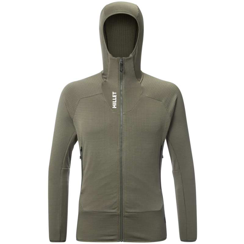 Kamet Grid Hd M - Bluza polarowa meska