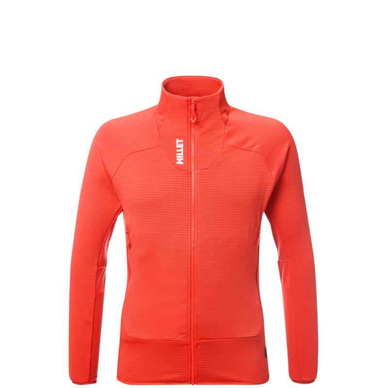Kamet Grid Jkt M - Giacca in pile - Uomo