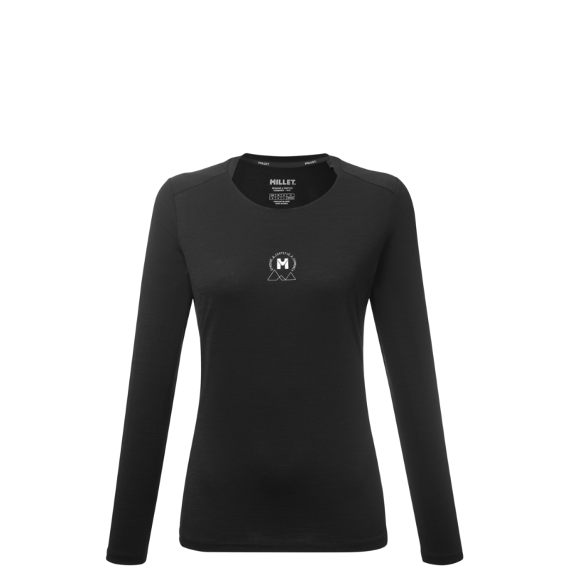 Millet Ubic Wool Ts Ls W - T-shirt femme | Hardloop