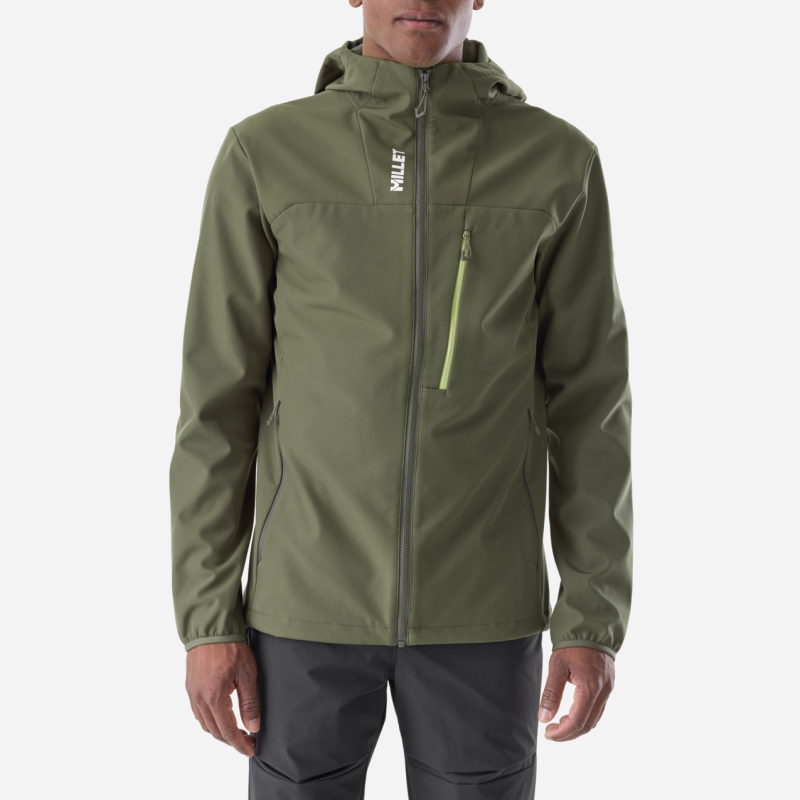 Millet Seneca Shield Hoodie - Pánská softshellová bunda | Hardloop