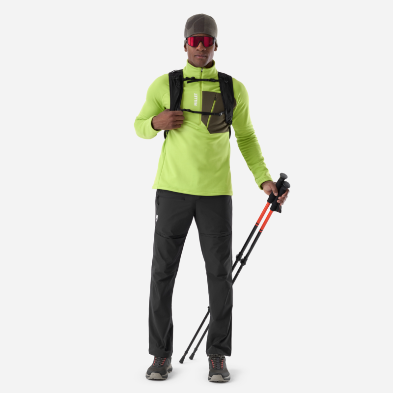 Millet Seneca Fleece Po Zip - Fleecevest - Heren | Hardloop