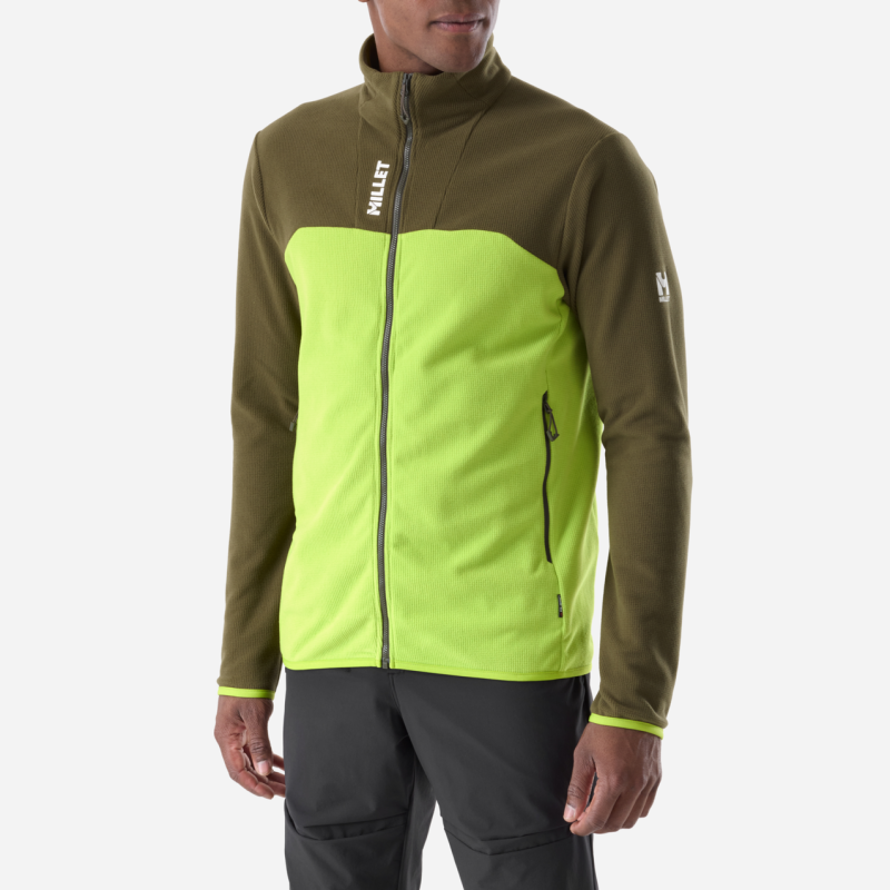 Millet Ubic Lightgrid Jacket - Pánská fleesová mikina | Hardloop