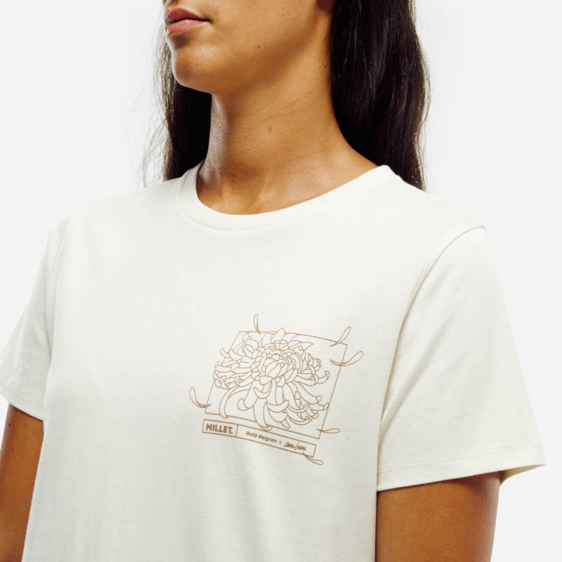 Millet Cimaï Collab Ts Ss W - T-shirt femme | Hardloop
