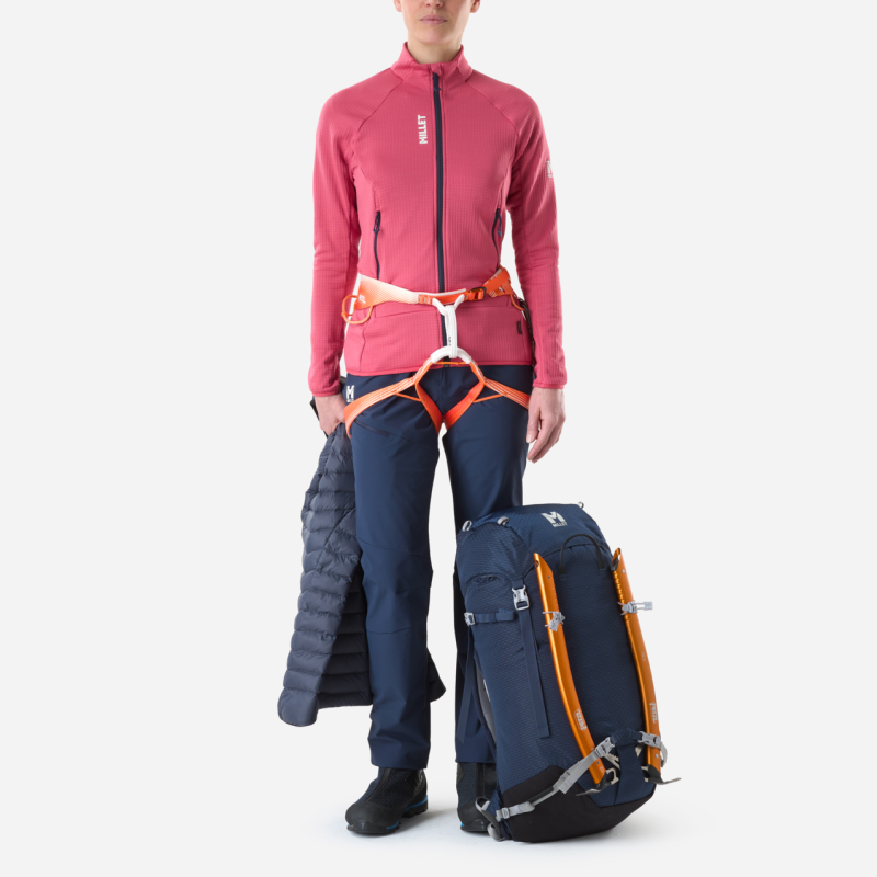 Millet Kamet Grid Jkt W - Fleecejacke - Damen | Hardloop