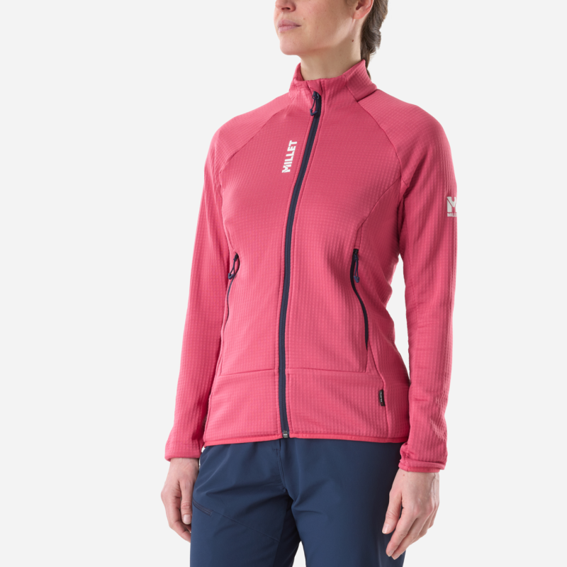 Millet Kamet Grid Jkt W - Fleecejacke - Damen | Hardloop
