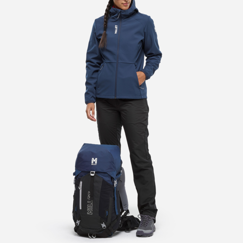 Millet Seneca Shield Hoodie - Veste softshell femme | Hardloop