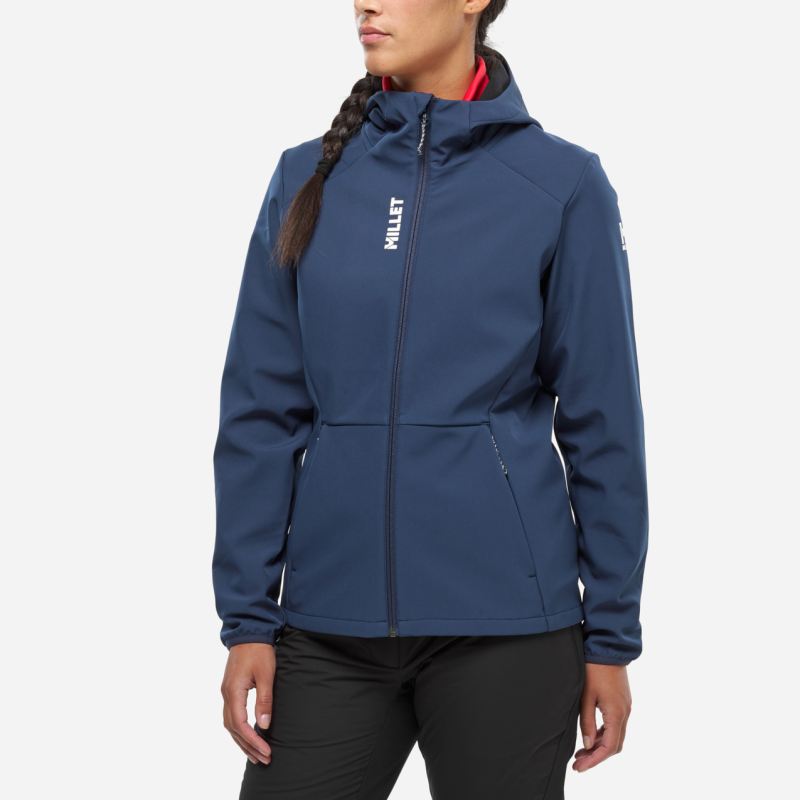 Millet Seneca Shield Hoodie - Veste softshell femme | Hardloop