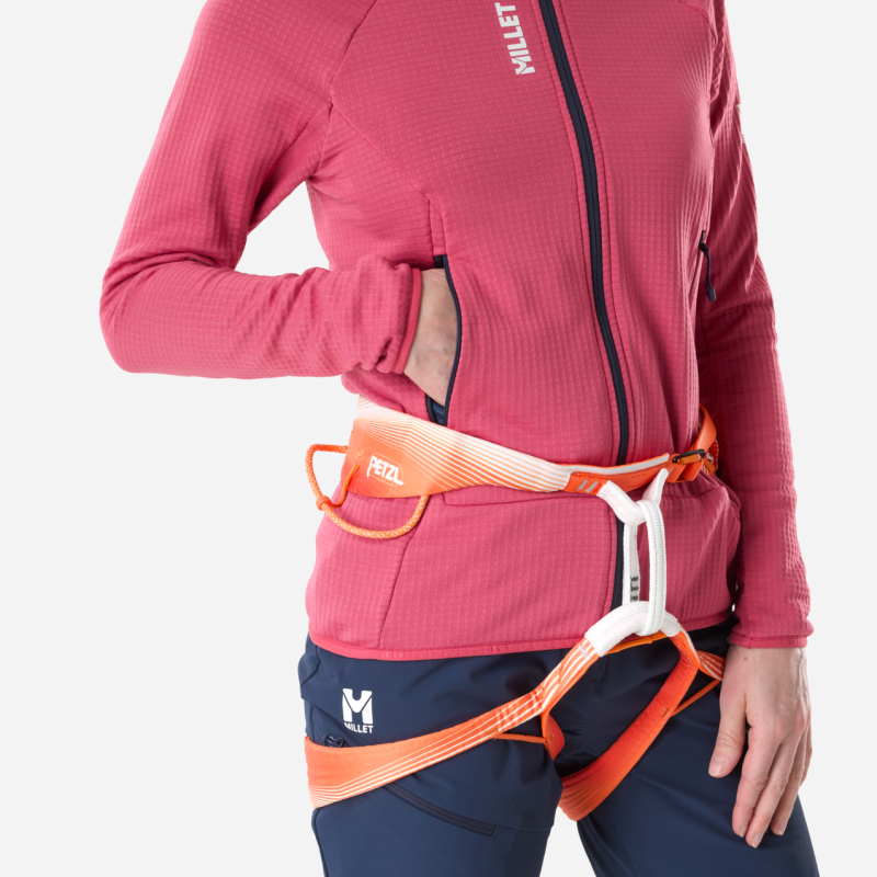 Millet Kamet Grid Jkt W - Fleecejacke - Damen | Hardloop