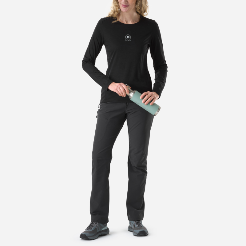 Millet Ubic Wool Ts Ls W - T-shirt mulher | Hardloop
