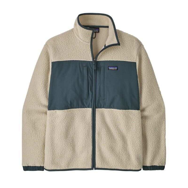 M's Retro Pile Patch Jkt - Fleecevest - Heren