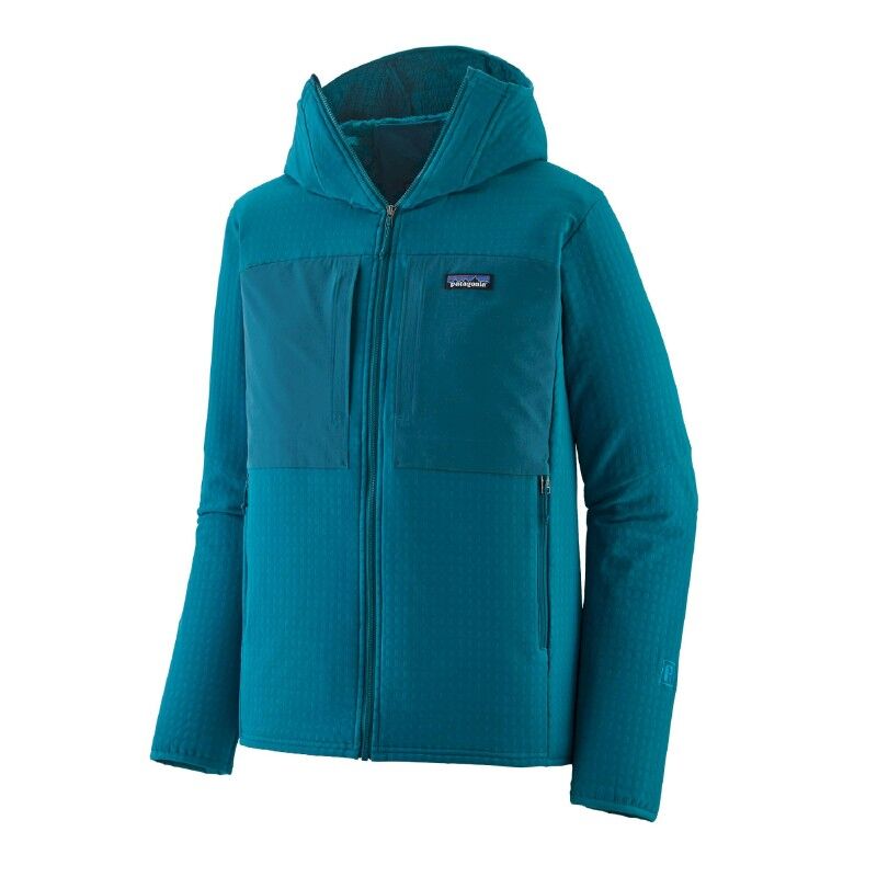 Patagonia M's R2 TechFace Hoody - Pánská fleesová mikina | Hardloop