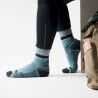 Smartwool Hike Light Cushion Striped Mid Crew Socks - Vandresokker - Herrer | Hardloop