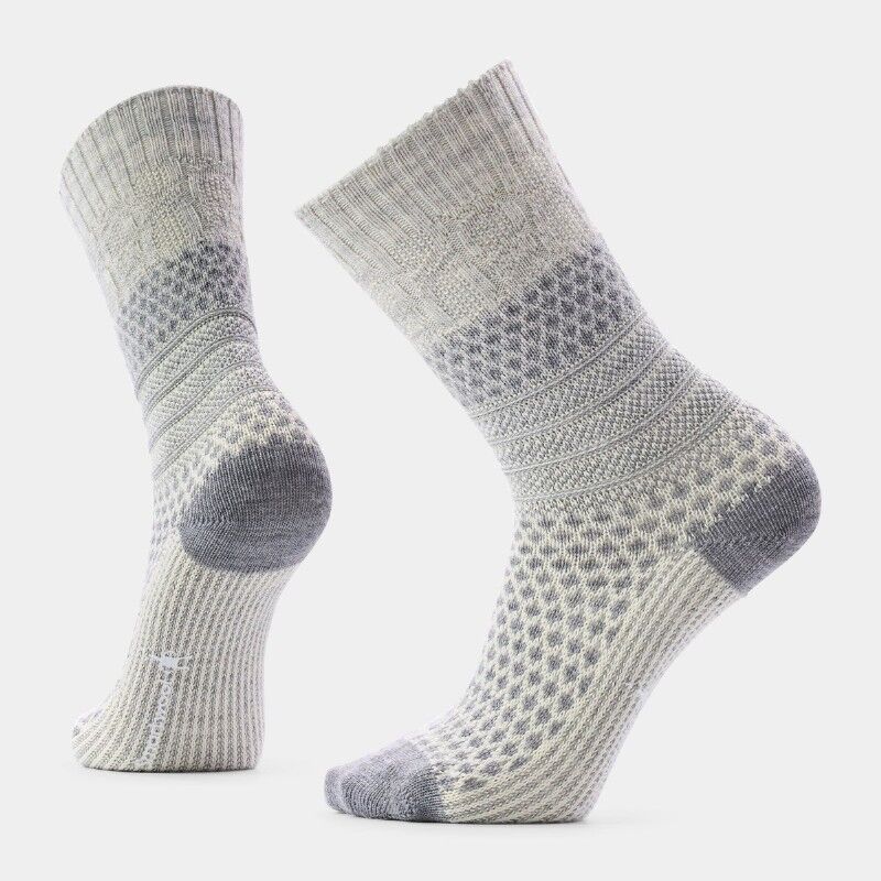 Smartwool Everyday Cozy Popcorn Cable Crew Socks - Chaussettes en laine mérinos femme | Hardloop