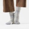 Smartwool Everyday Cozy Popcorn Cable Crew Socks - Chaussettes en laine mérinos femme | Hardloop