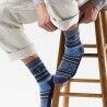 Smartwool Everyday Cozy Fair Isle Sweater Crew Socks - Chaussettes en laine mérinos femme | Hardloop