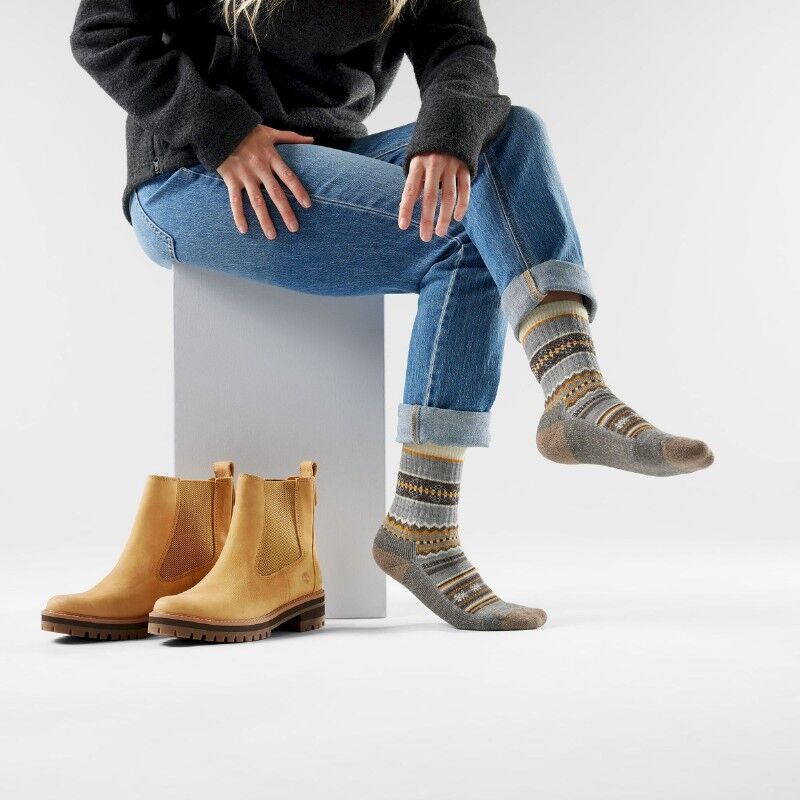 Smartwool Everyday Cozy Snowed In Sweater Crew Socks - Chaussettes en laine mérinos femme | Hardloop