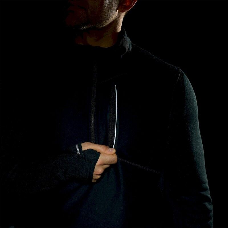 Smartwool Active Fleece Wind 1/2 Zip - Fleecetröjor - Herr | Hardloop