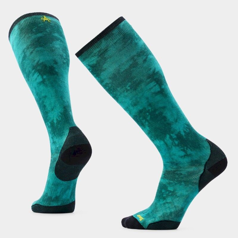 Smartwool Ski Zero Cushion Shale Print OTC Socks - Ski socks | Hardloop