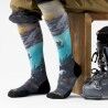 Smartwool Ski Targeted Cushion Winter Phase Print OTC Socks - Skisocken | Hardloop