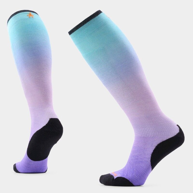 Smartwool Ski Targeted Cushion Ombre Print OTC Socks - Ski socks - Women's | Hardloop