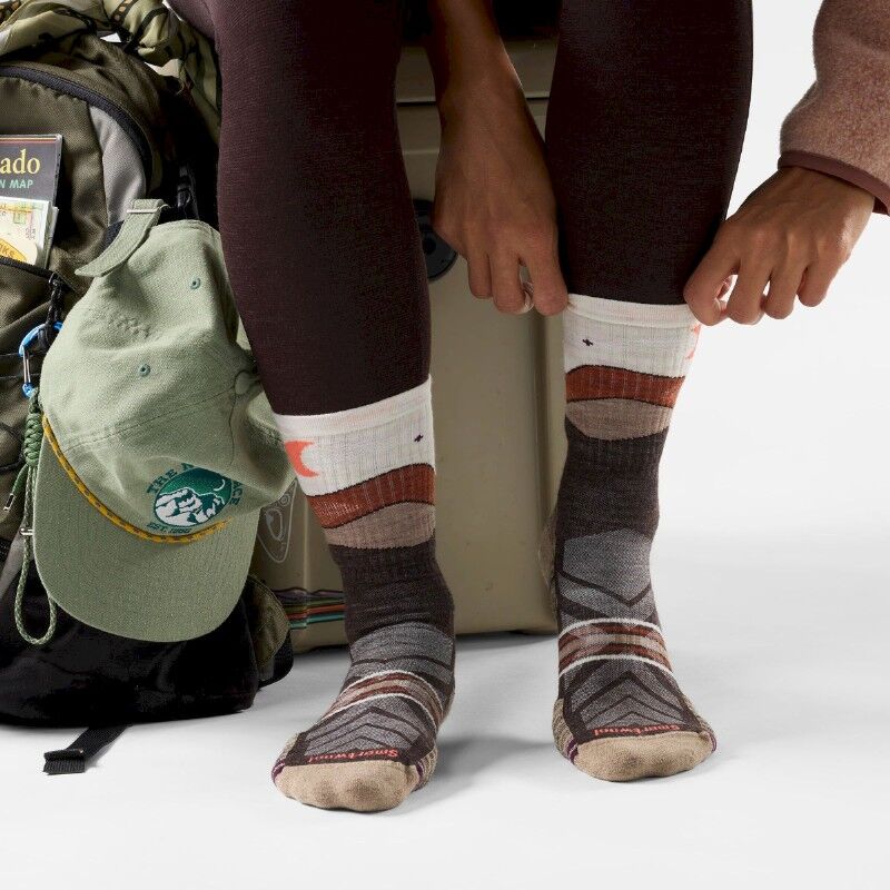 Smartwool Hike Targeted Cushion Lunar Trek Crew Socks - Chaussettes randonnée femme | Hardloop