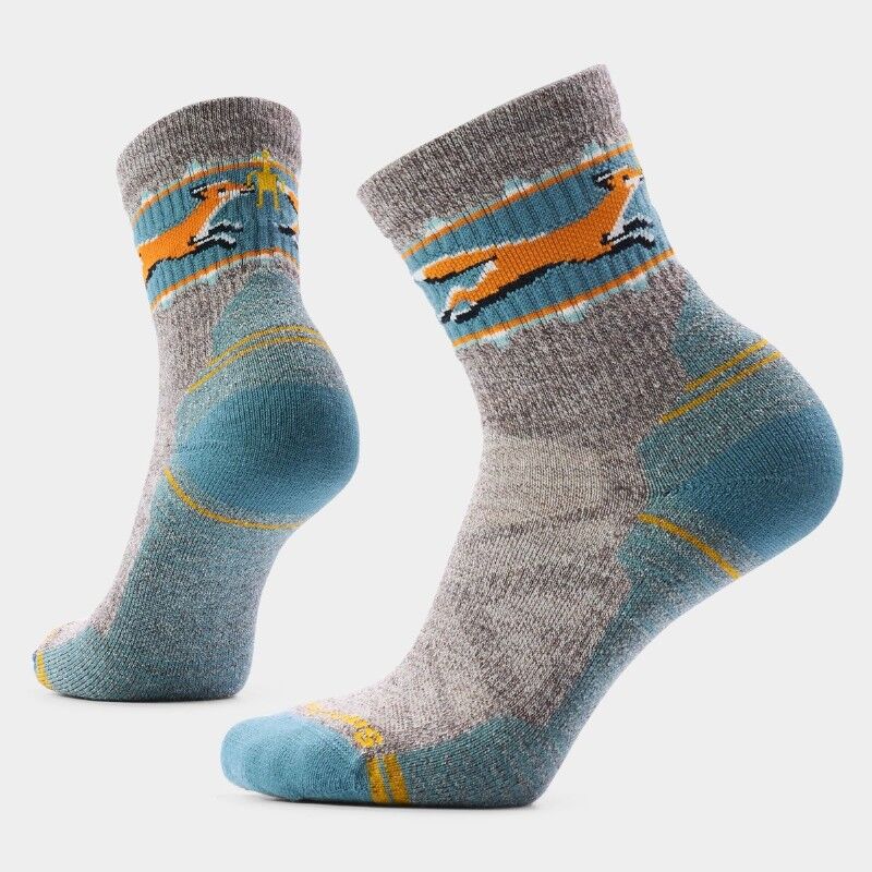 Smartwool Hike Light Cushion Fox Meadow Mid Crew Socks - Hiking socks - Women's | Hardloop