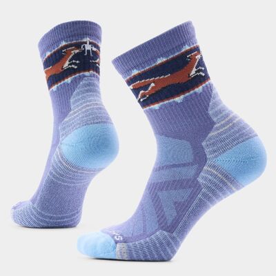 Hike Light Cushion Fox Meadow Mid Crew Socks - Meias de caminhada mulher