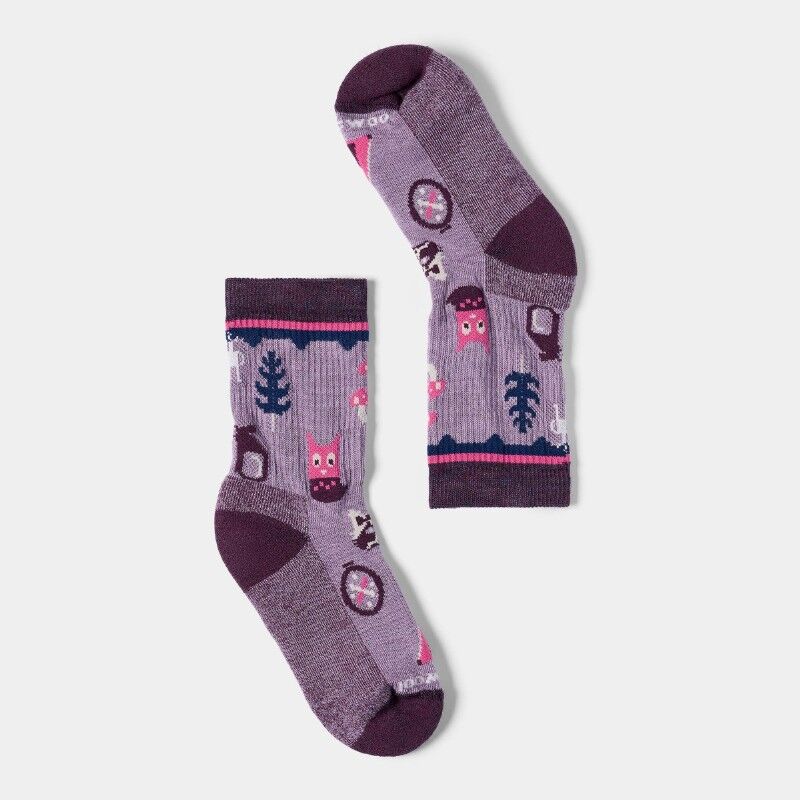 Smartwool Hike Light Cushion Critter Cache Crew Socks - Hiking socks - Kid's | Hardloop