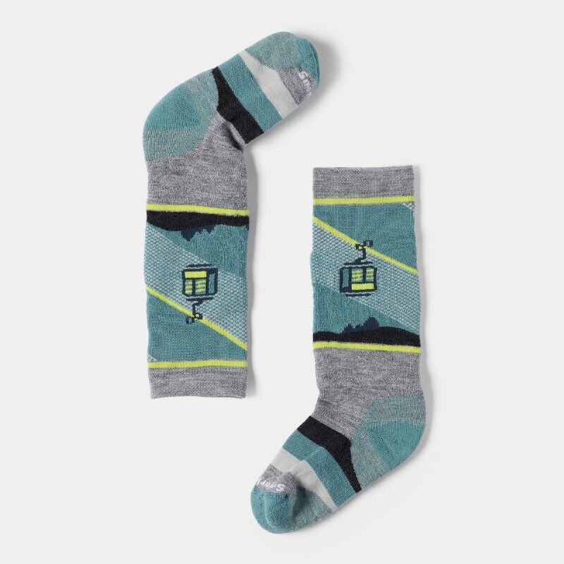 Smartwool Wintersport Full Cushion Gondola Games OTC Socks - Laskettelusukat - Lasten | Hardloop