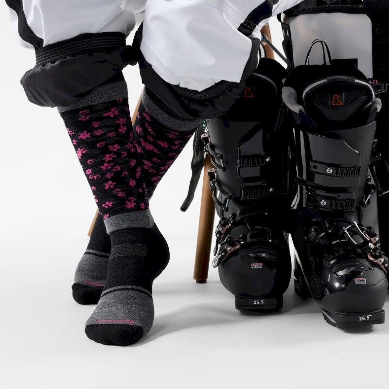 Smartwool Snowboard Targeted Cushion Wild Blossom OTC Socks - Dámské lyžařské ponožky | Hardloop