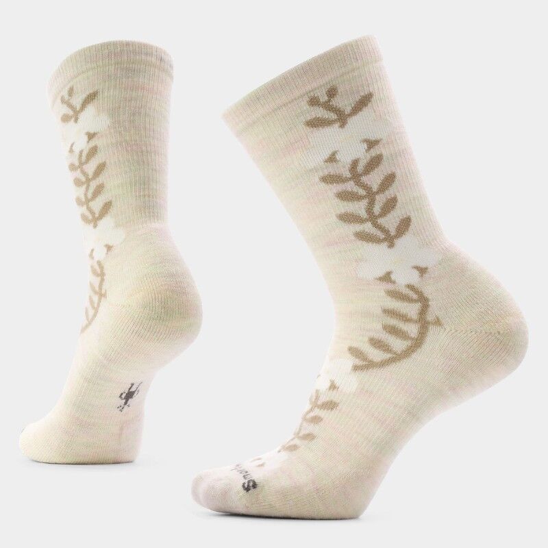 Everyday Garden Vine Crew Socks - Chaussettes en laine mérinos femme