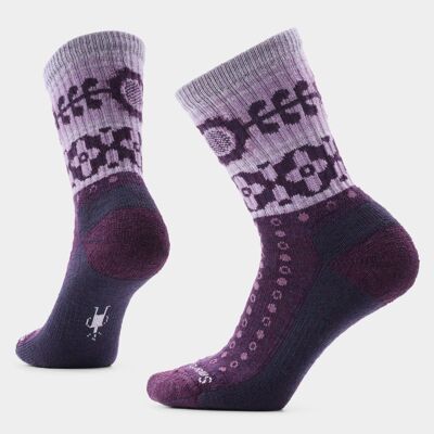 Everyday Cozy Retro Sunflower Crew Socks - Meias de lã merino mulher
