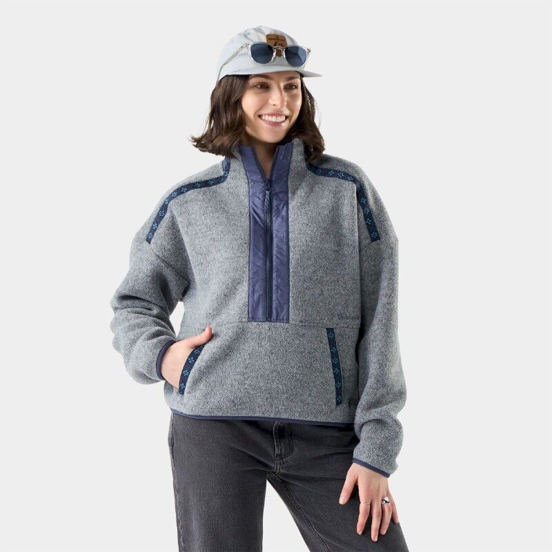 Second Cut Fleece 1/2 Zip - Polar mulher