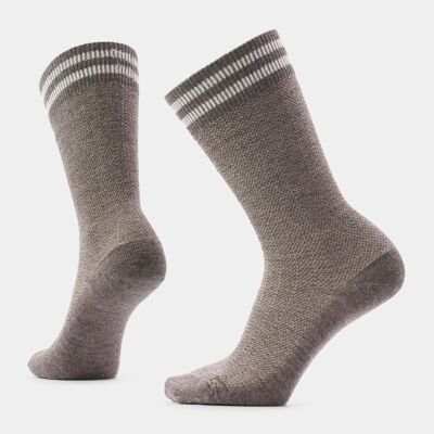 Everyday Courtside Texture Tall Crew Socks - Merino socks - Women's