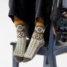 Smartwool Everyday Cozy Retro Sunflower Crew Socks - Merinosocken - Damen | Hardloop