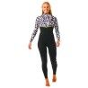 Rip Curl Women E Bomb 4/3 mm Zip Free Sublimed Wetsuit - Surf Wetsuit - Women's | Hardloop