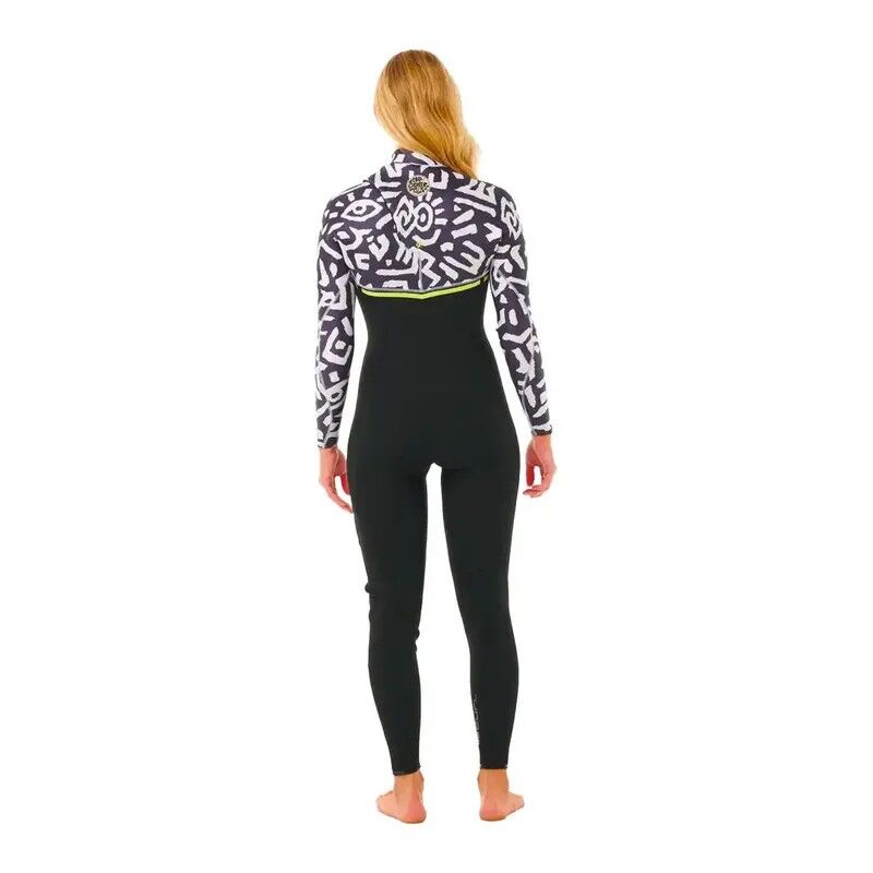 Rip Curl Women E Bomb 4/3 mm Zip Free Sublimed Wetsuit - Surf Wetsuit - Women's | Hardloop