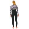 Rip Curl Women E Bomb 4/3 mm Zip Free Sublimed Wetsuit - Surf Wetsuit - Women's | Hardloop