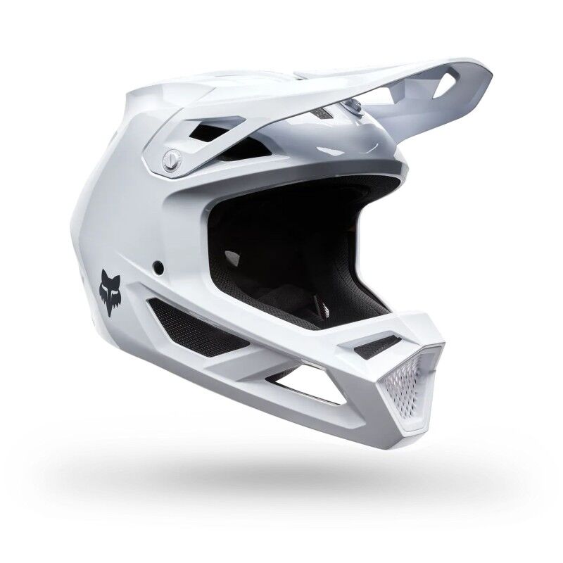 Yth Rampage Wht - Full face MTB helmet  - Kid's